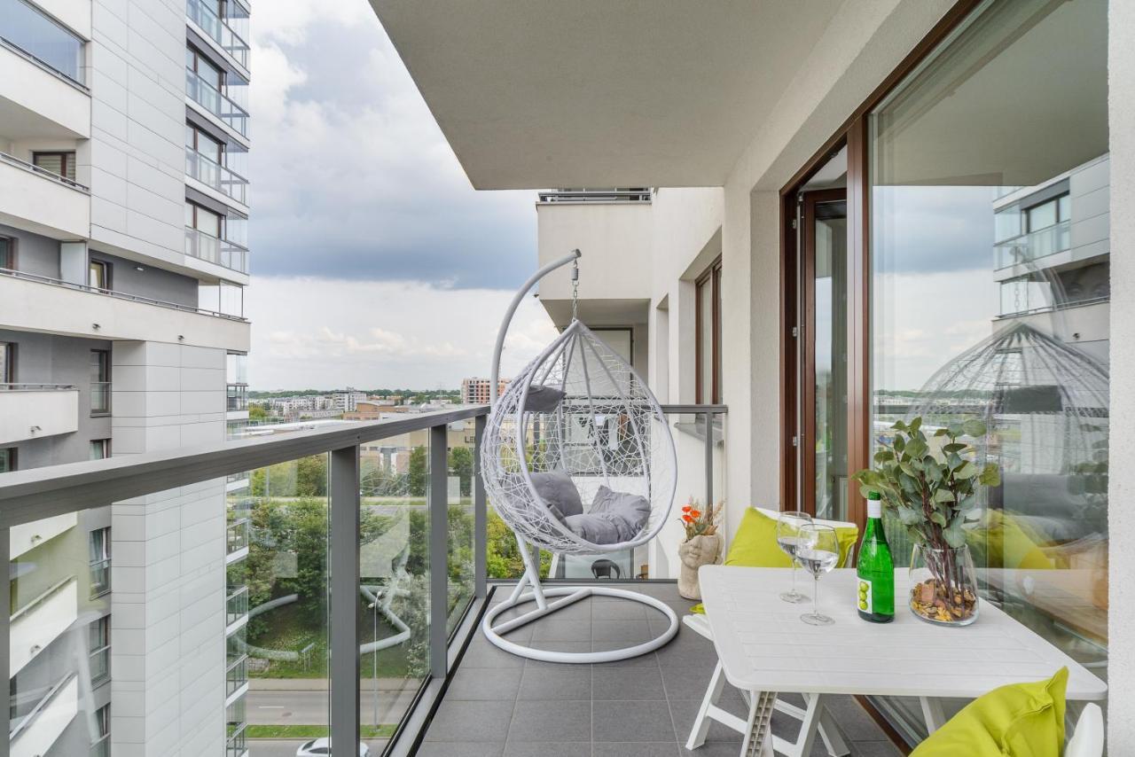 Modern Studios Near Arkadia Center Warsawa Bagian luar foto