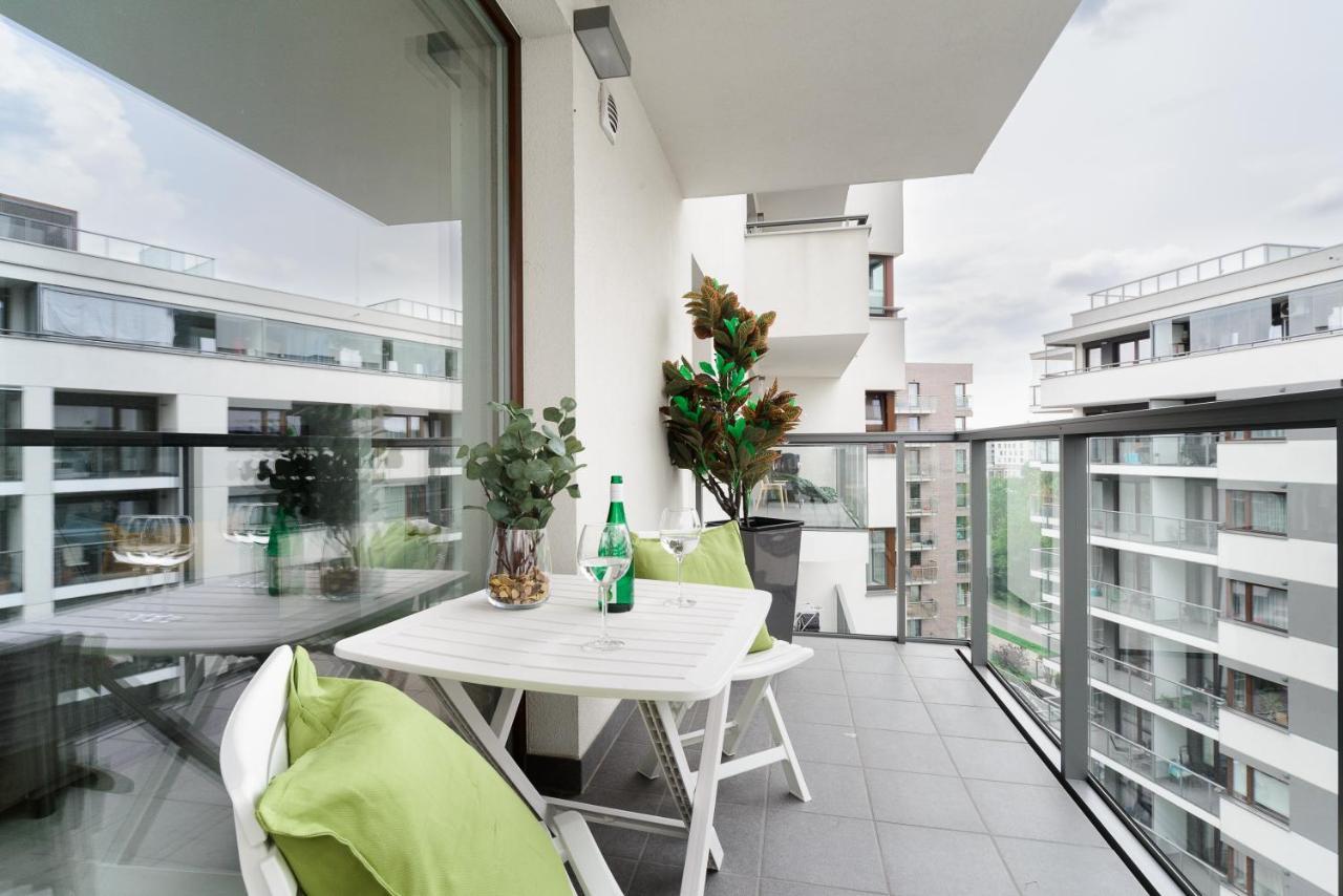 Modern Studios Near Arkadia Center Warsawa Bagian luar foto