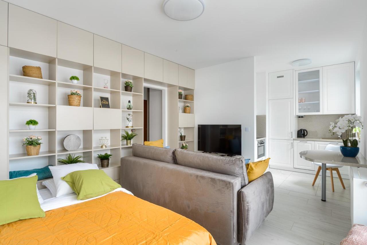 Modern Studios Near Arkadia Center Warsawa Bagian luar foto