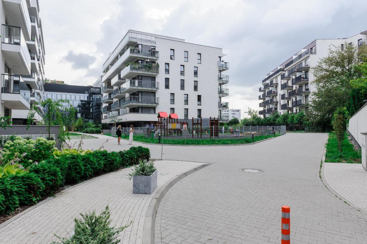 Modern Studios Near Arkadia Center Warsawa Bagian luar foto