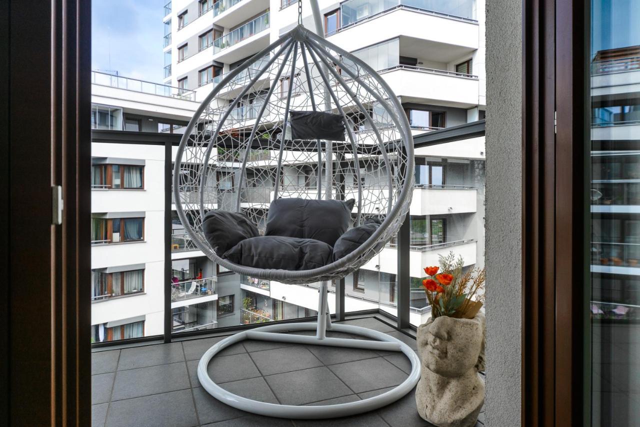 Modern Studios Near Arkadia Center Warsawa Bagian luar foto